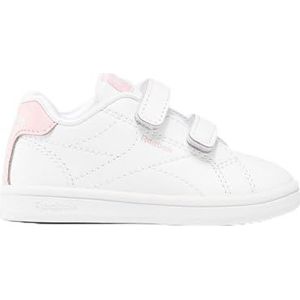 Reebok RBK Royal Complete CLN 2.0 2V sneakers, FTWRWHITE/PINKGLOW/FTWRWHITE, 23 EU, Ftwrwhite Pinkglow Ftwrwhite, 23 EU