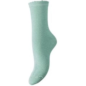 PIECES Pcsebby Glitter Long Socks Noos Bc, wintergroen, One size
