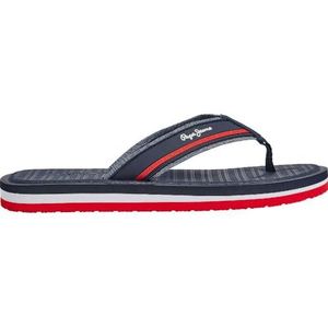 Pepe Jeans Heren West Basic Flip-Flop, Blauw (Navy), 6 UK, Blauw marine, 6 UK