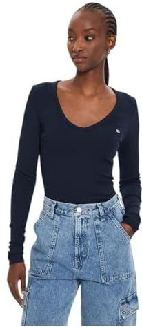 Tommy Jeans Shirt 'ESSENTIAL'  marine