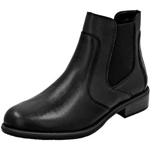Remonte Dames D0F70 Chelsea boots, zwart, 37 EU, zwart, 37 EU