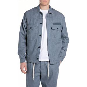 Replay Jeansjas voor heren, 009, medium blue., L