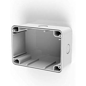 Wanddoos IP67 voor brede kleur wit