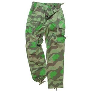 Mil-Tec Us Ranger broek type BDU legerbroek voor heren, marineblauw, meerkleurig, XL