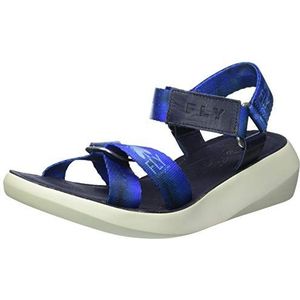 Fly London Dames Bena724fly sandaal, Blauw, 40 EU