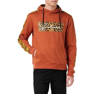 Soul Star Coma Hoodie voor heren, Oranje (Oranje A94a2e), XL