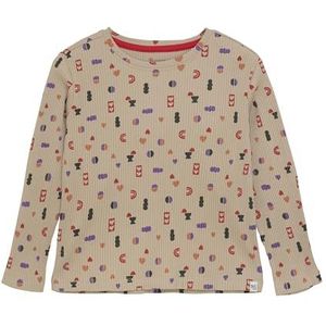 Noppies - Paullina - Longsleeve - Beige - Lila - Rood