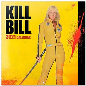 Grupo Erik Wandkalender Kill Bill - kalender 2021 voor 16 maanden, CP21076, geel