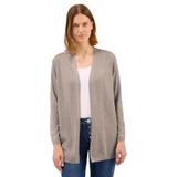 Cecil - Lang Vest - Toffee Cream Melange - Zachte Katoenmix