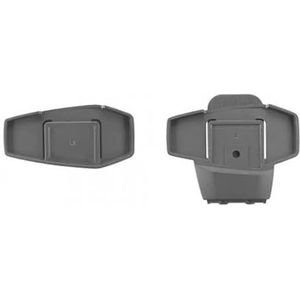 Ixon T-Rex Motorjas van textiel (zwart/wit/grijs, 3XL)