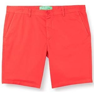 United Colors of Benetton Shorts voor heren, Rood 1v1, 50 NL