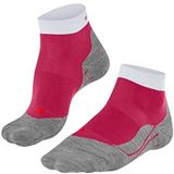 FALKE Dames Hardloopsokken RU4 Endurance Short W SSO Katoen Functioneel material Anti-blaar 1 Paar, Rood (Rose 8565), 35-36