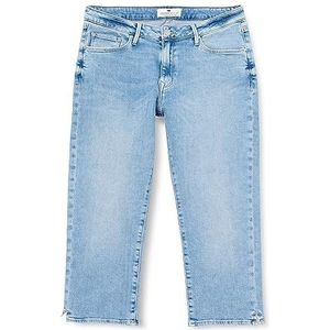Cross Amber jeansshorts voor dames, blauw (mid blue), 25W