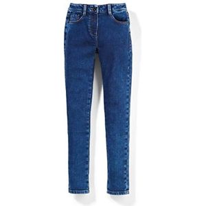 s.Oliver Meisjes Slim: Jeans met hoge taille, blauw (58Z5), 164 cm (Slank)