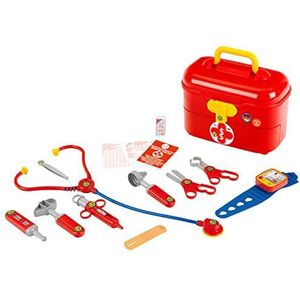 Theo Klein 4360 dokterskoffer I inclusief elektronische bloeddrukmeter I accessoires voor doktersrollenspel I Speelgoed voor kinderen vanaf 3 jaar