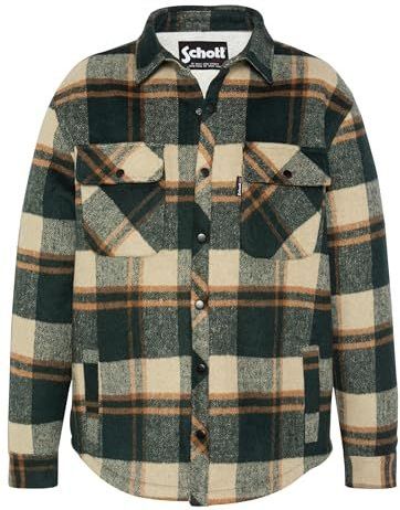 CARY SCHOTT - Dikke Vest - Geruit - Polyester - Sherpa Voering