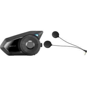 Sena 30K motorcycle intercom 2000 m Black & Sena SF-serie HD-luidspreker