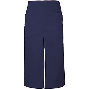 Velilla Lange schort met opening en zakken, uniseks, voor volwassenen, L, Eén maat