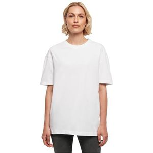Build Your Brand - Oversize Boyfriend T-shirt - Wit - Dames