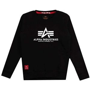 Alpha Industries - Basic Small Logo - Sweater - Grijs - 80% Katoen, 20% Polyester