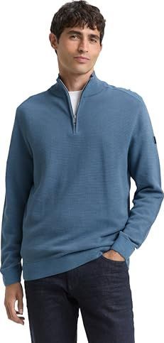 TOM TAILOR heren trui, 10980 - Faded Uniform Blue, XL