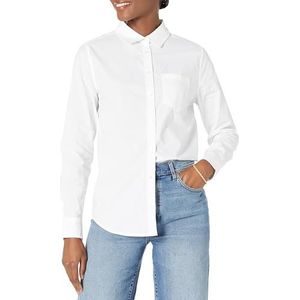 Amazon Essentials Shirt met lange mouwen, wit,