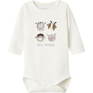 NAME IT Heren Nbmlamb Ls Body Box, Cloud Dancer, Numeric_62, cloud dancer, numeric_62