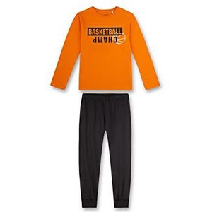 Sanetta Jongens 245160 Pyjamaset, oranje Pepper, 128