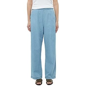 Desires dames Carrie Mid Taille Enkelbroek Lichtblauw wassen 38