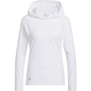 adidas Mujer Performance Golf Hoodie, white, S