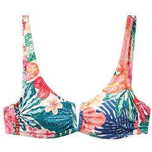 United Colors of Benetton Gevoerde bh 3TC85R02N bikini-bovenstuk, meerkleurig, 73T, M dames, meerkleurig 73t, M