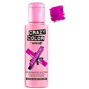 Renbow Crazy Color Semi-Permanent Hair Color Dye pinkissimo 42-100 ml, per stuk verpakt (1 x 115 g)