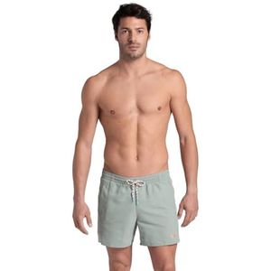ARENA Pro_File Beach Short Logo Strandshorts voor heren, Jade Zalm Roze, S