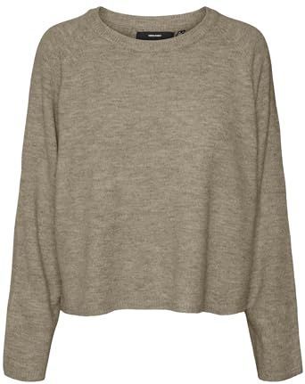 VERO MODA - Gebreide Trui - Dames - Groen - Acrylic