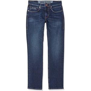 MAC Jeans heren ben straight jeans, blauw (Carbon Blue Authentic Wash H666), 31W x 36L