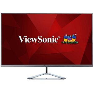ViewSonic VX3276-2K-MHD-2 32-inch IPS QHD-monitor met 103% sRGB, 2x HDMI, DisplayPort, Mini DisplayPort, oogzorg voor werk en entertainment thuis