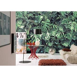 Komar fotobehang kostbare in regenwoud design | voor keuken, posterbehang voor woonkamer, slaapkamer of badkamer | wandbehang in de grootte 368 x 254 cm | 8-333, groen