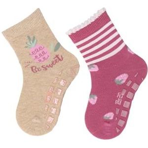 Sterntaler Meisjessokken (set van 2), beige melange, 18 EU