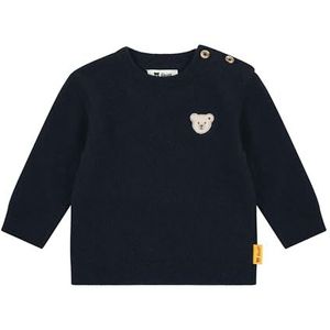 Steiff Trui EU maat 56 Steiff Navy, trui met lange mouwen, kindertrui, warm en comfortabel, wasmachinebestendig, Steiff Navy, 56