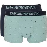 Emporio Armani - Classic Pattern Mix - Boxershorts - 2 Eenheden