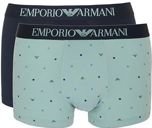 Emporio Armani - Classic Pattern Mix - Boxershorts - 2 Eenheden