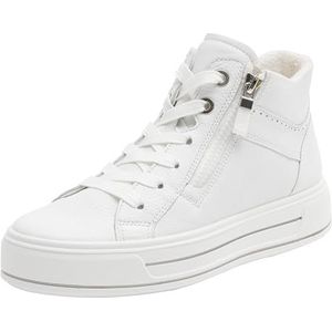 ARA Canberra Sneakers voor dames, wit, 38,5 EU breed, wit, 38.5 EU Breed