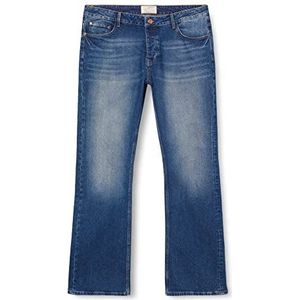Joe Browns Mannen duurzame en stijlvolle Bootcut Jeans broek, Dk Vintage, 36R, Dk Vintage, 36W / 32L