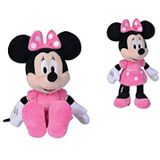 Disney - Minnie Mouse Hot Pink Dress, 20cm, knuffel, pluche, roze, vanaf 0 maanden