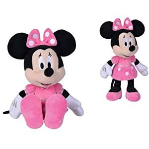 Disney - Minnie Mouse Hot Pink Dress, 20cm, knuffel, pluche, roze, vanaf 0 maanden