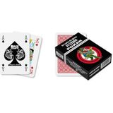 NTP 00028 Poker Long Life kaartspel, rood