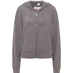 ESHA Dames sweatshirt met capuchon 19020019-ES01, antraciet, S, antraciet, S