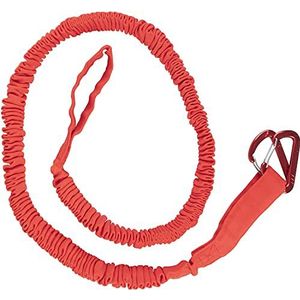 M-Wave Trail Rope Fietskabel, uniseks, voor volwassenen, rood, eenheidsmaat