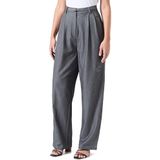 Desigual, Dames, Broeken, Zwart, Maat: L