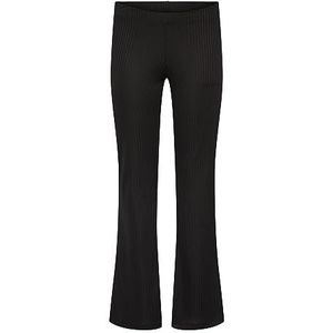 PIECES Pktoppy Flared Pant Tw Noos broek voor meisjes, zwart, 164 cm
